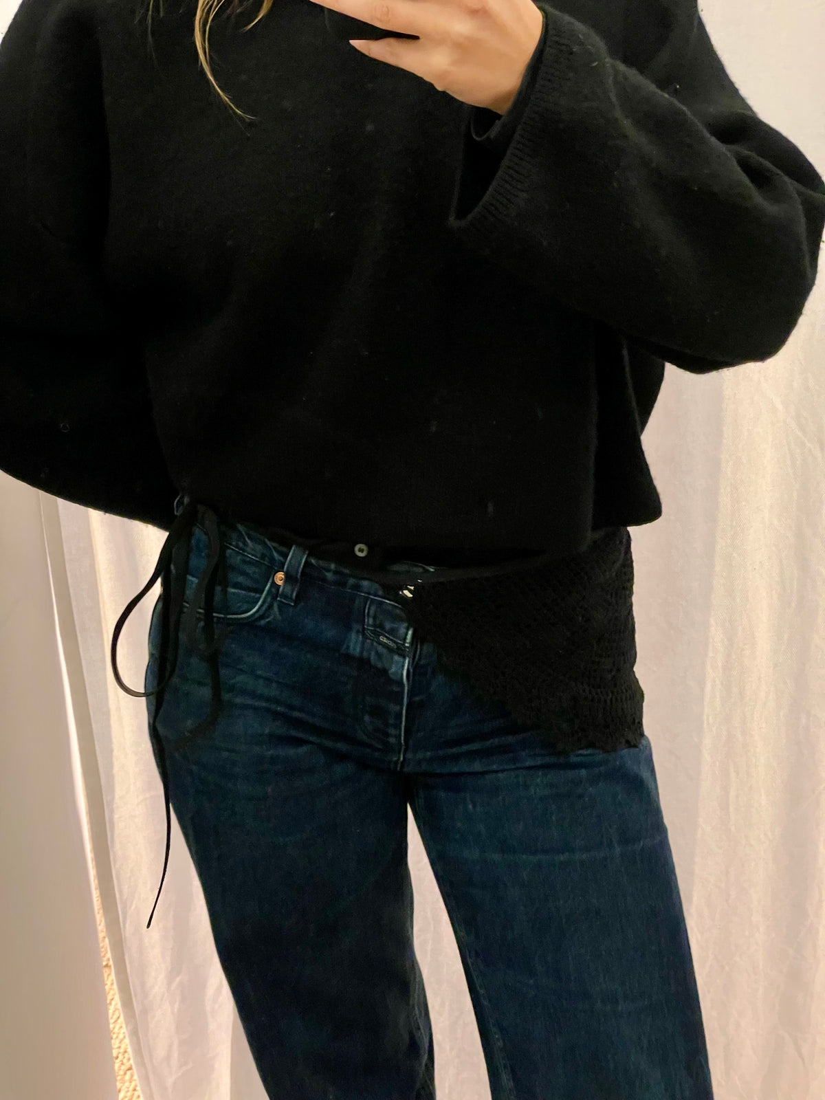 Filet Lace belt #9
