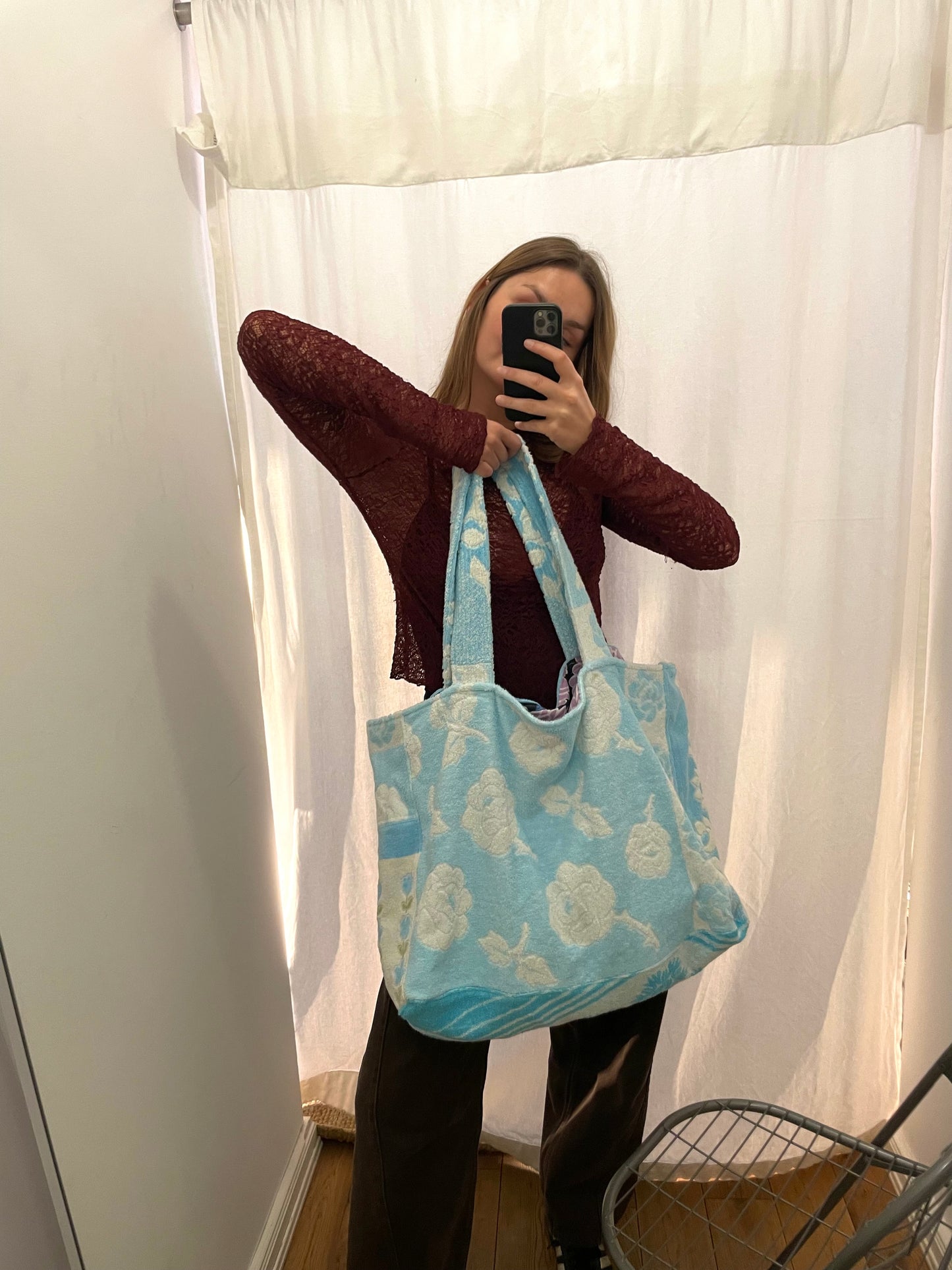 XXL Beach Bag cloudy romantic