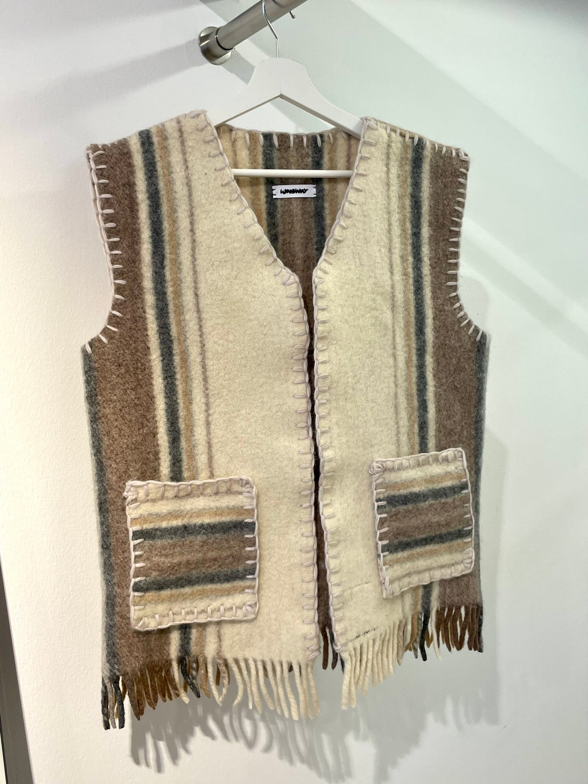 Weste Adan warm stripes / L-XL