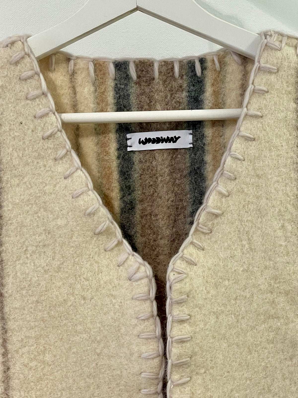 Weste Adan warm stripes / L-XL