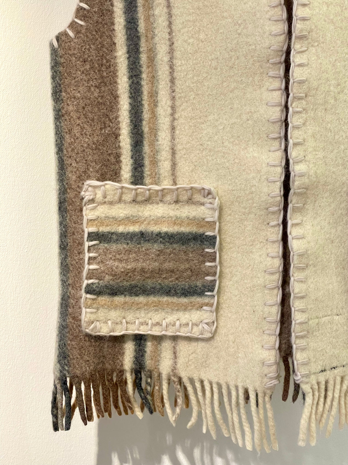 Weste Adan warm stripes / L-XL