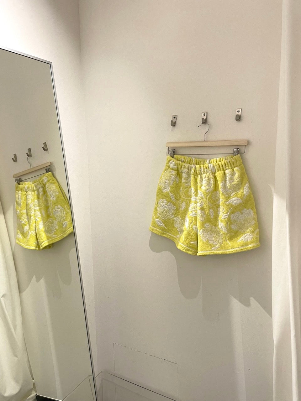 Frottee Shorts yellow field / S/M