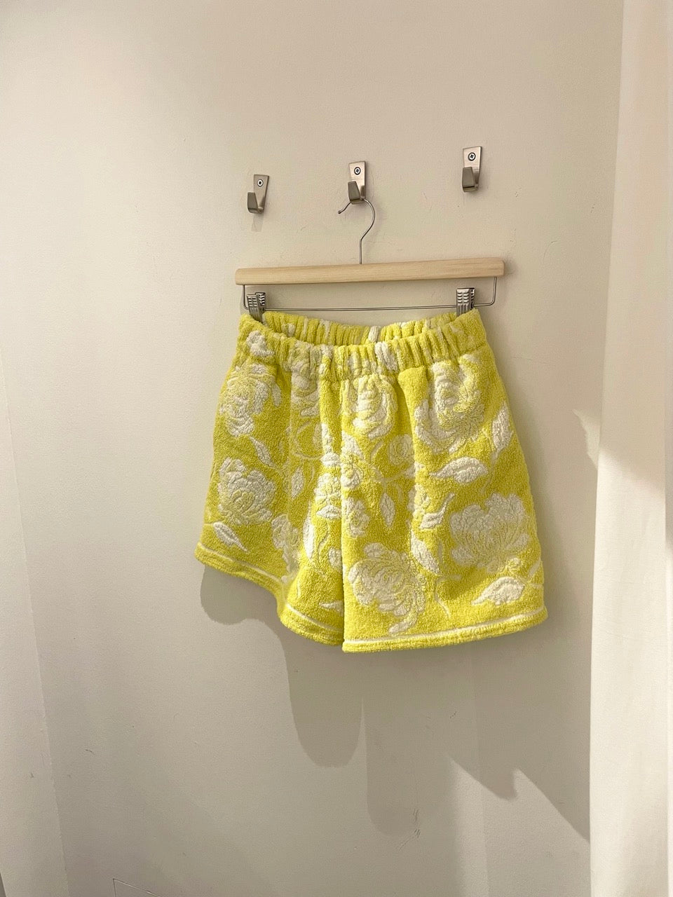 Frottee Shorts yellow field / S/M