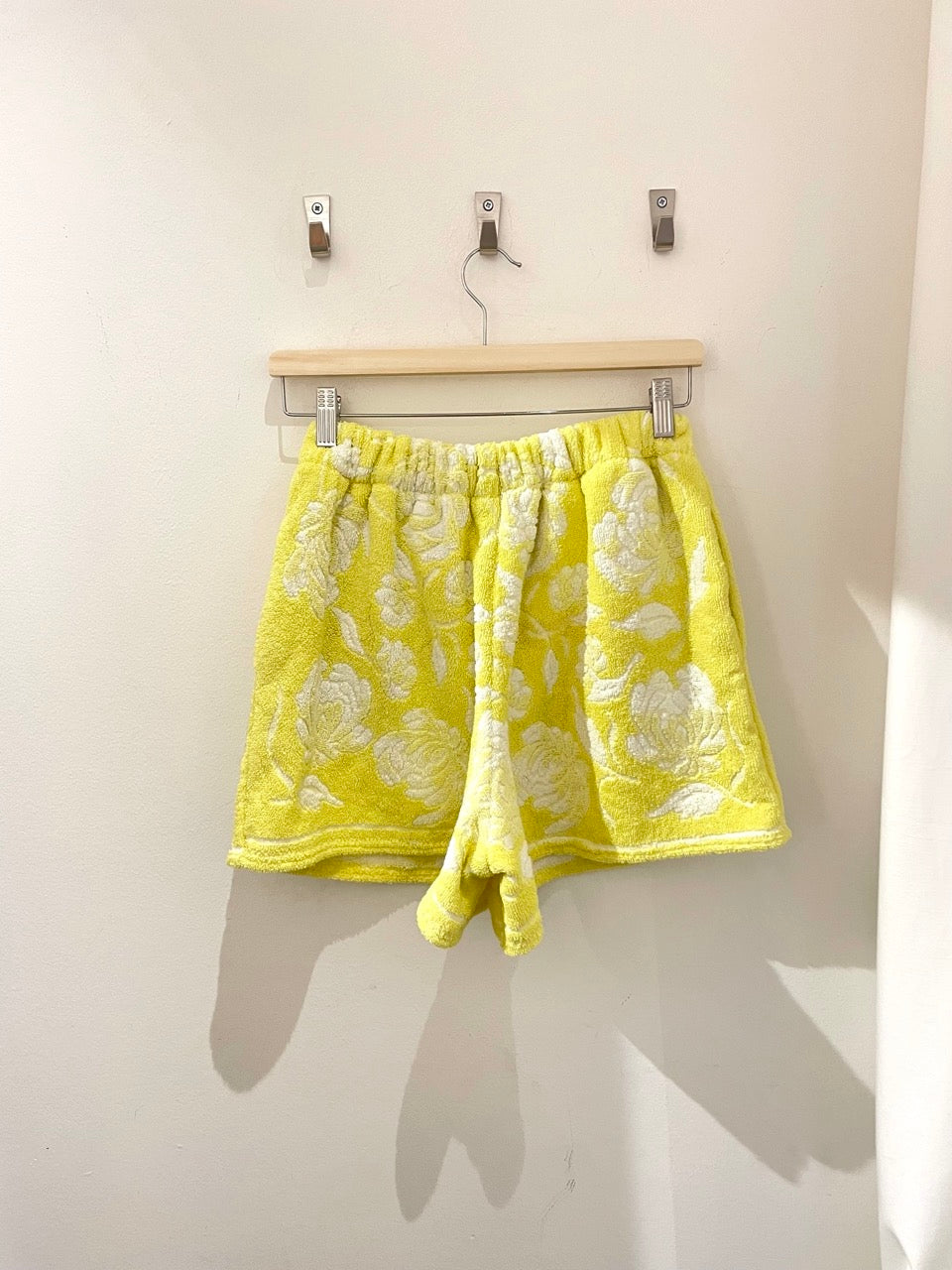 Frottee Shorts yellow field / S/M