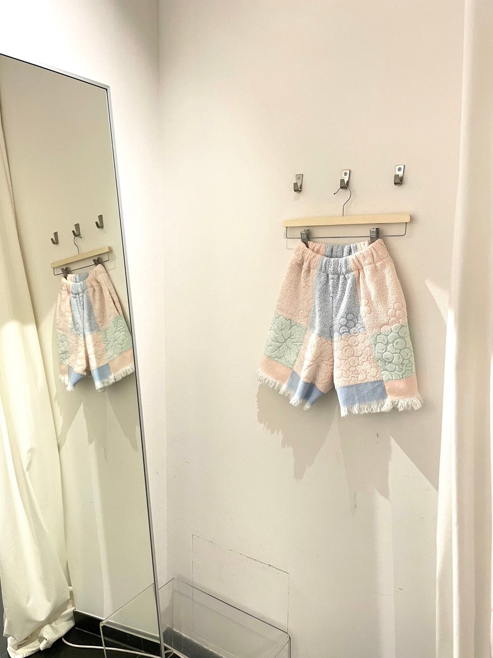 Frottee Shorts rainbow pastell / XXS/XS