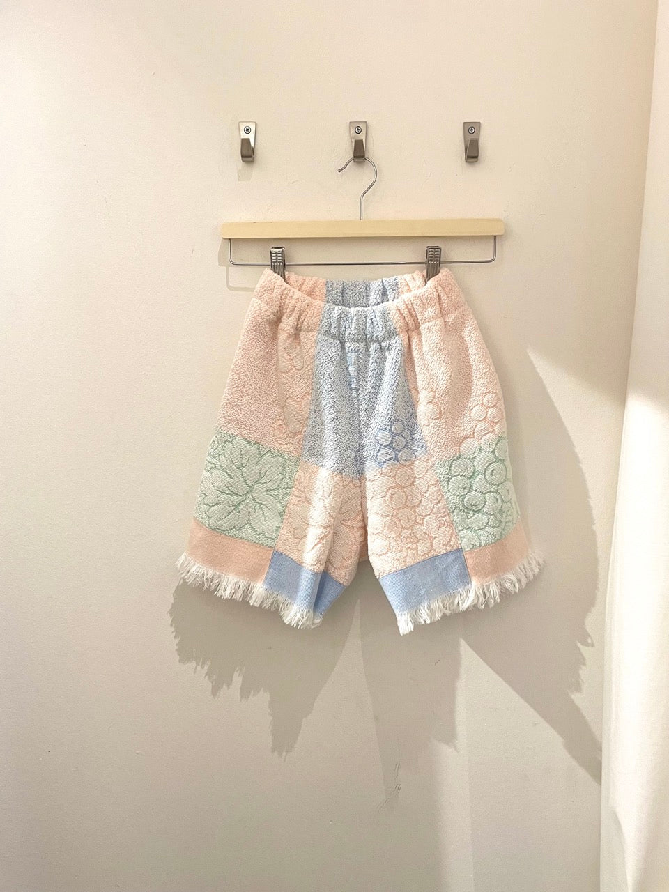 Frottee Shorts rainbow pastell / XXS/XS