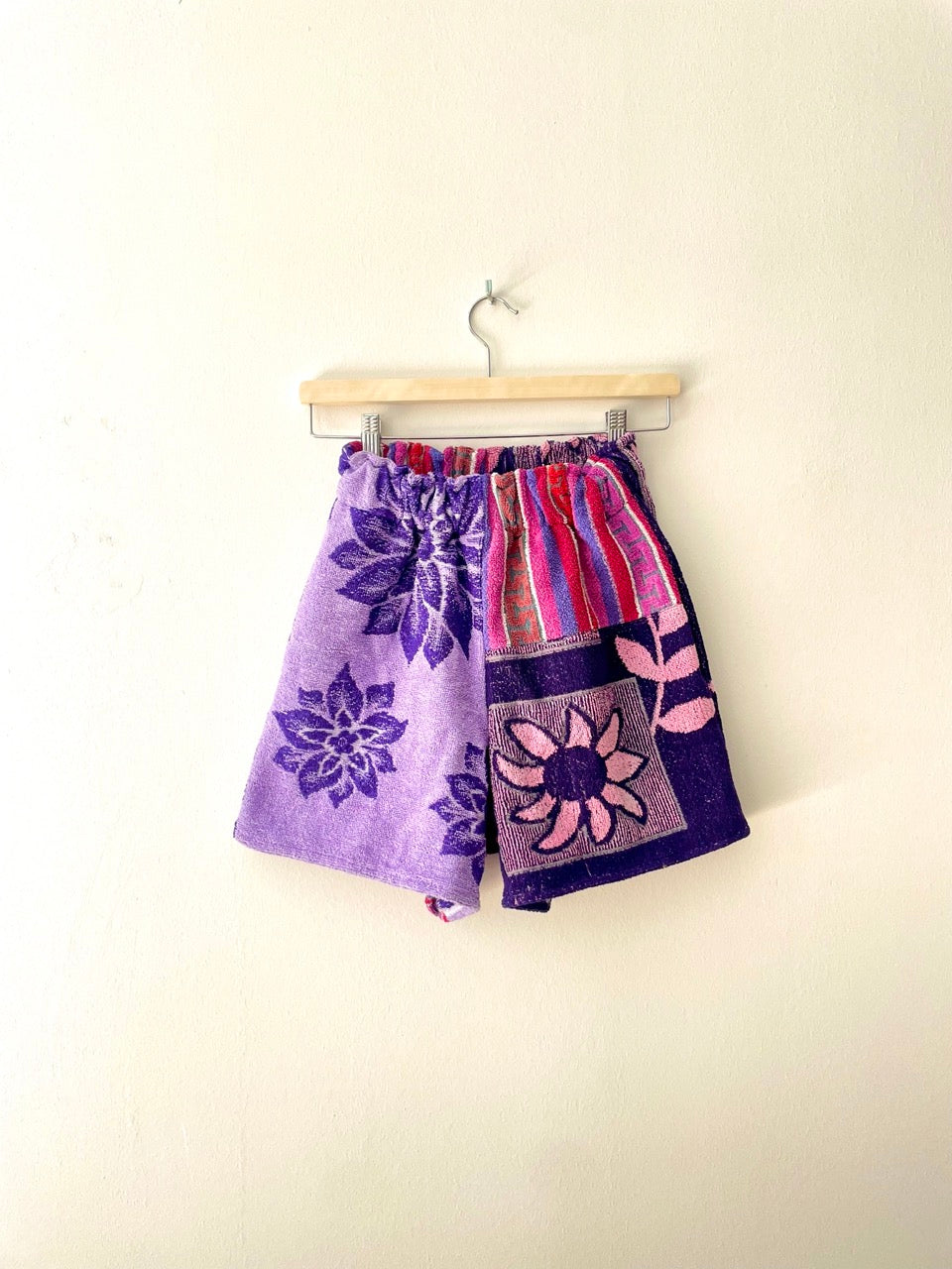 Frottee Shorts violett dream / XS/S