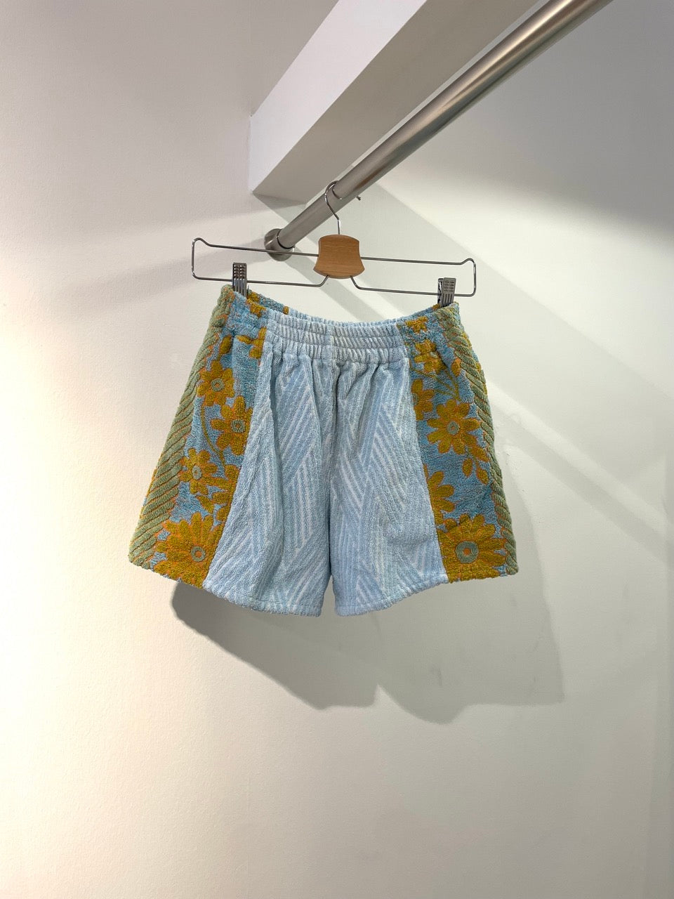 Frottee Shorts winter flower / S/M (B-Ware)