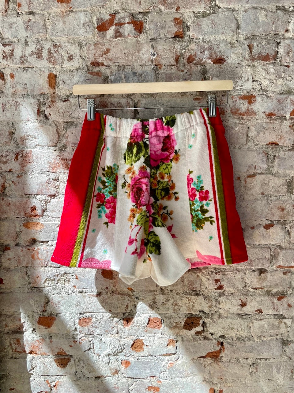 Frottee Shorts baroque rose / S