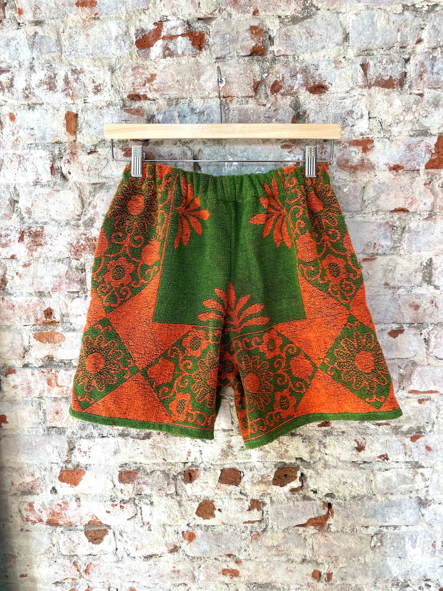 Frottee Shorts warm ornament / S/M