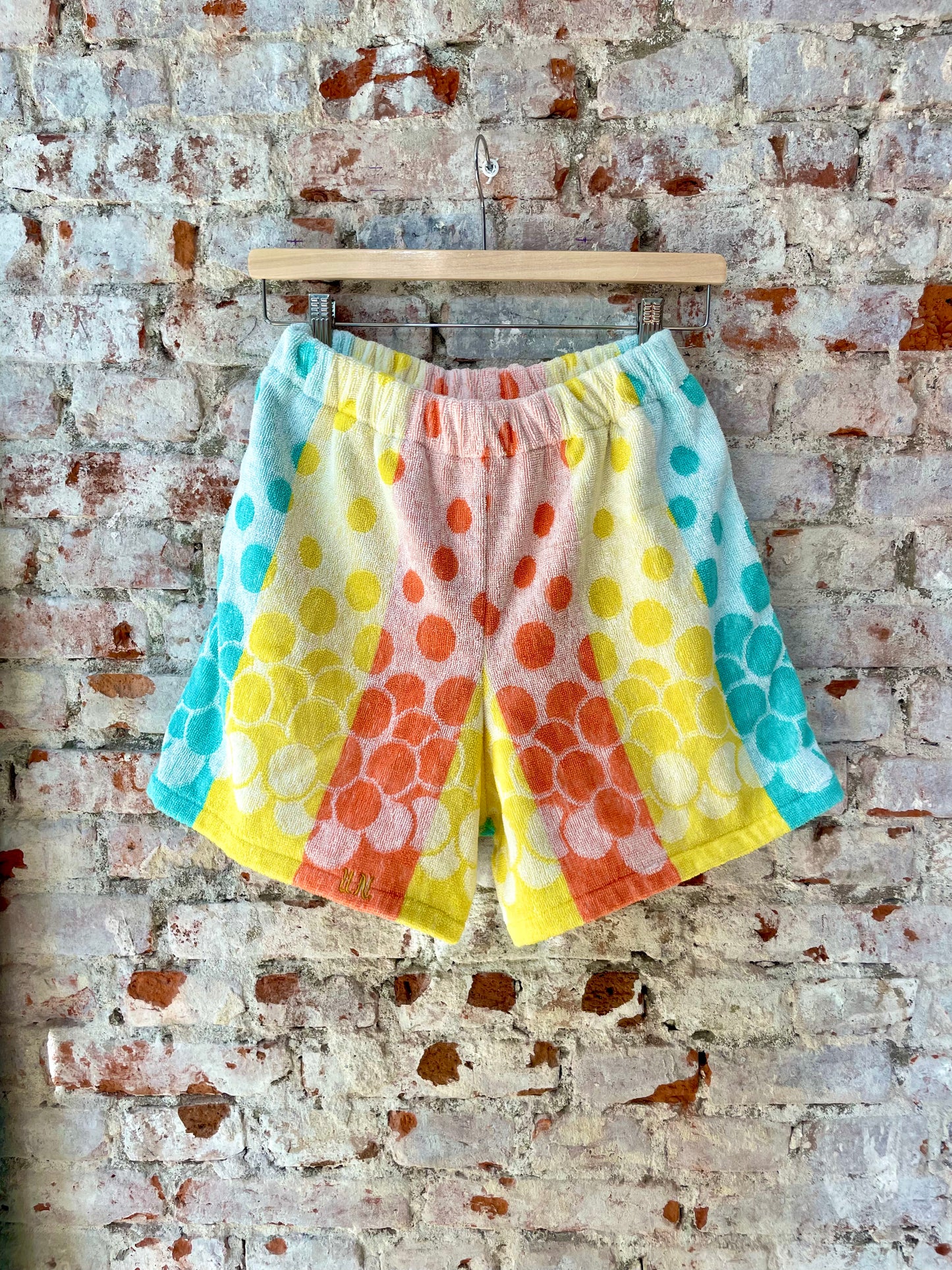 Frottee Shorts playful dots / M/L