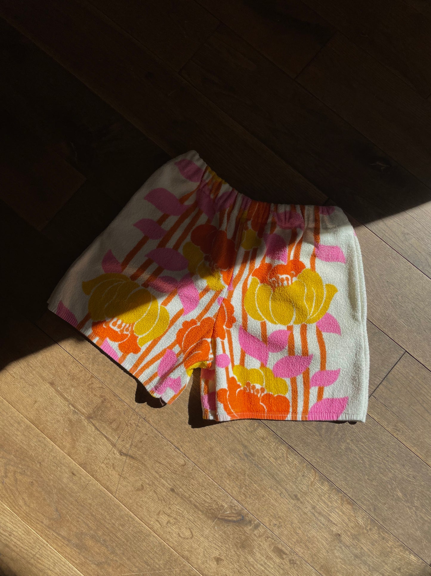 Frottee Shorts warm poppy / M