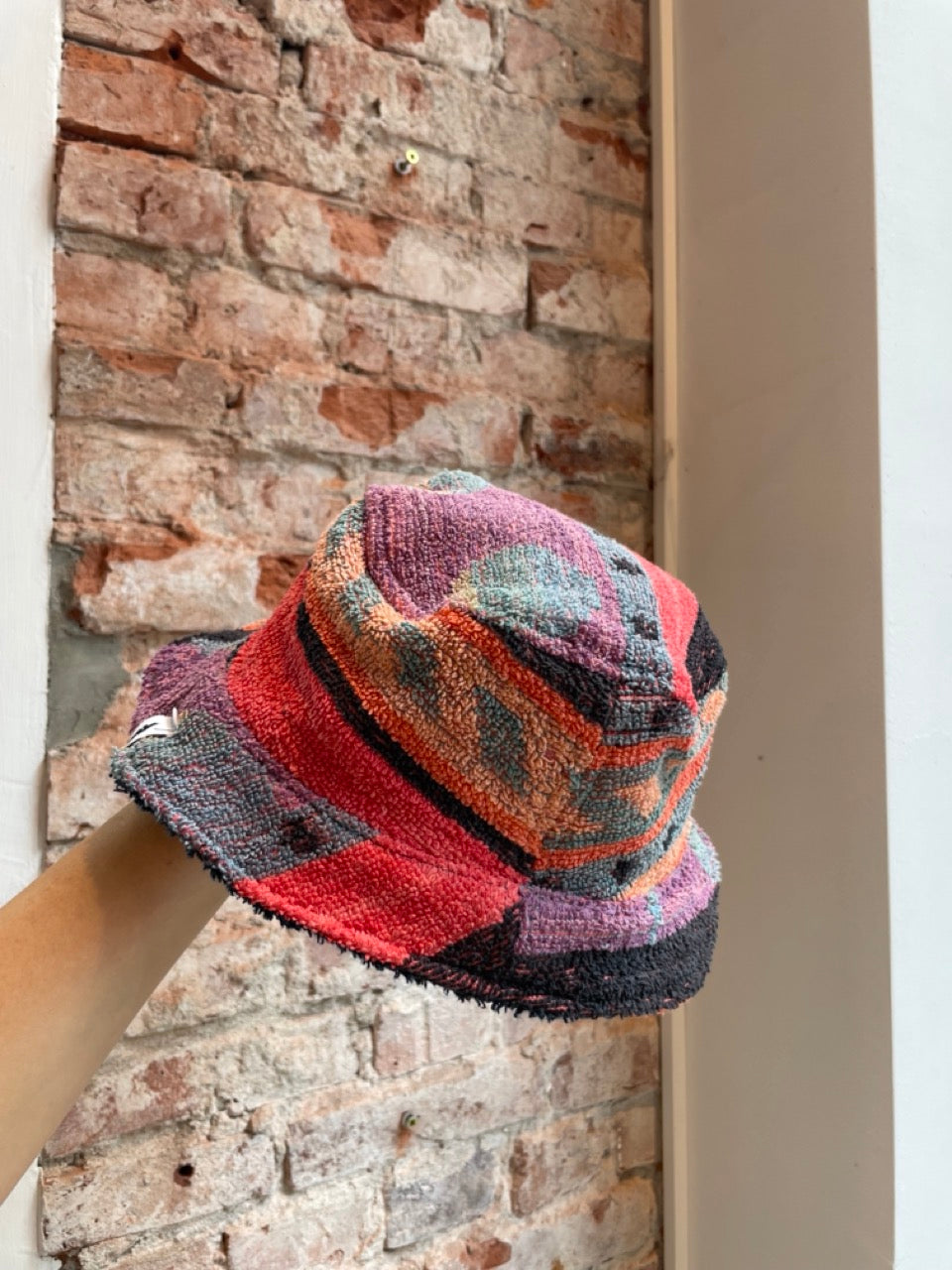 Reversible Bucket Hat anthra aztek / XL Men