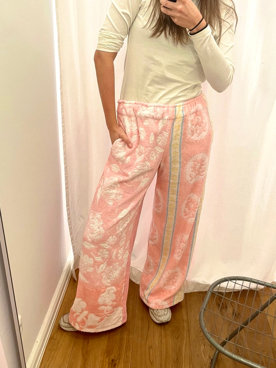 Frottee Pants rose dream / L/XL